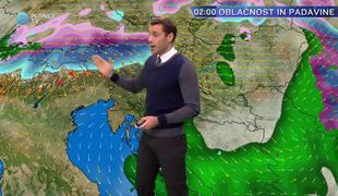 Zime še ne bo, za božič nekaj kapelj dežja (video)