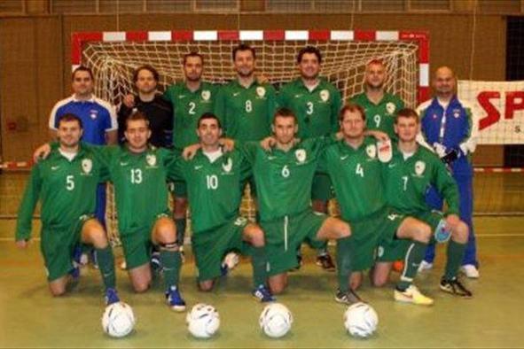 Zmaga futsal reprezentance gluhih Slovenije v Pragi