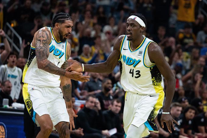 Indiana Pacers so prišli do visoke zmage. | Foto: Reuters