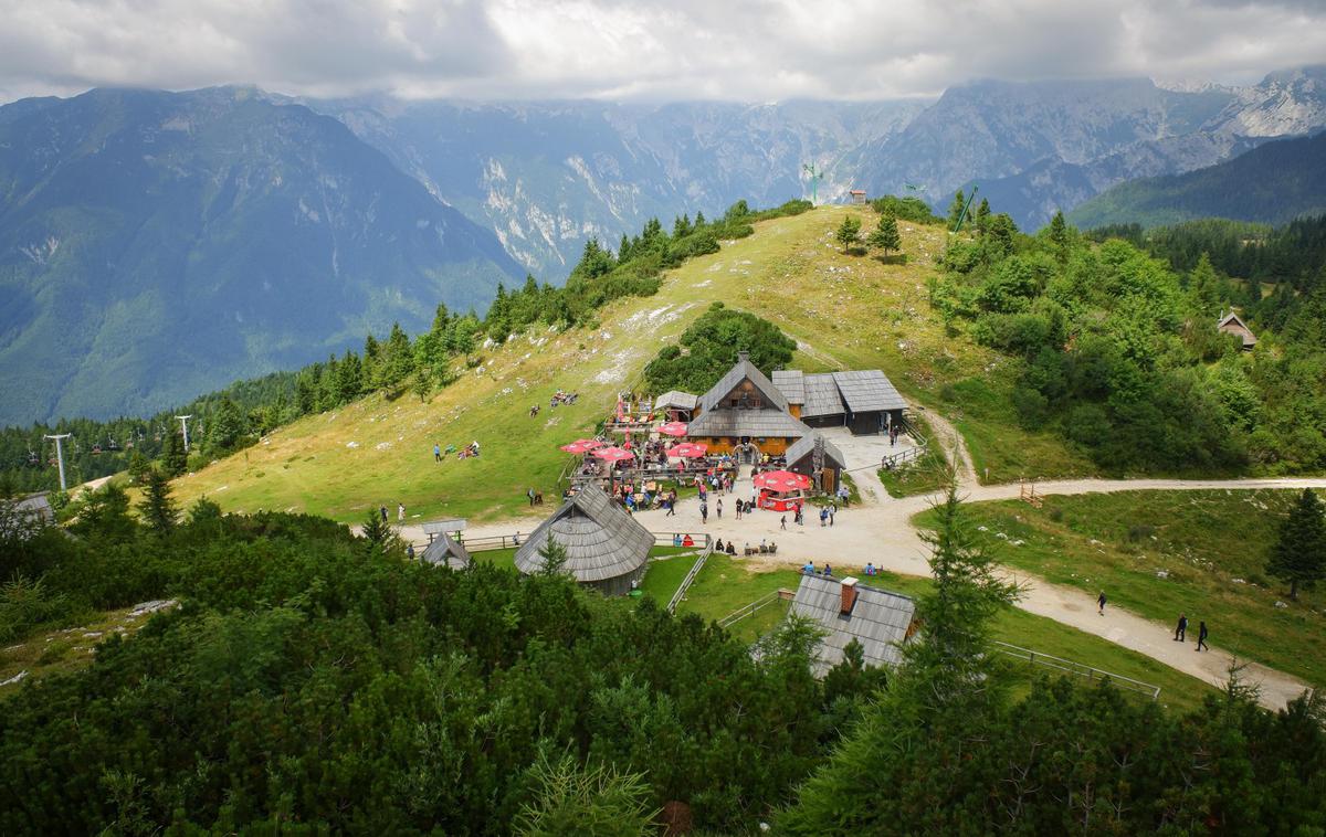 Velika planina | Veliko planino so danes zasedli gorski tekači. | Foto Nebojša Tejić/STA