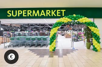Prenovljen Tušev supermarket v Ljubljani tudi s spletnim supermarketom Hitri nakup