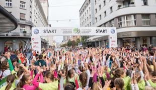 Prek osem tisoč otrok in mladine krstilo ljubljanske ulice