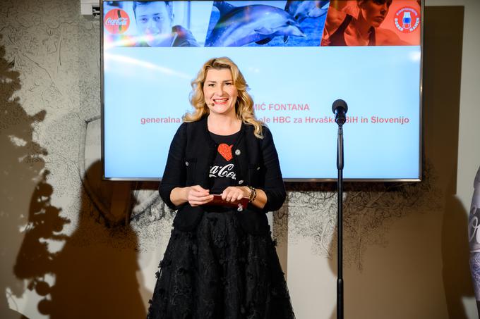 Ruža Tomić Fontana, glavna direktorica Coca-Cole HBC za Hrvaško, Bosno in Hercegovino ter Slovenijo. Foto: Matic Kramžar | Foto: 