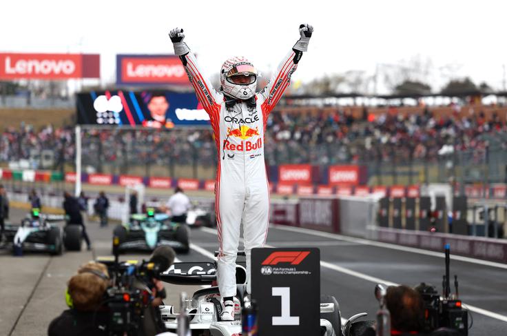 Max Verstappen je dosegel svojo 64. zmago v formuli 1. | Foto: Reuters