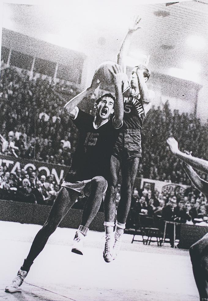 Zdravje mu ni prizanašalo, zato se je od košarkarskih aren poslovil pri 30 letih. | Foto: Grega Valančič/Sportida
