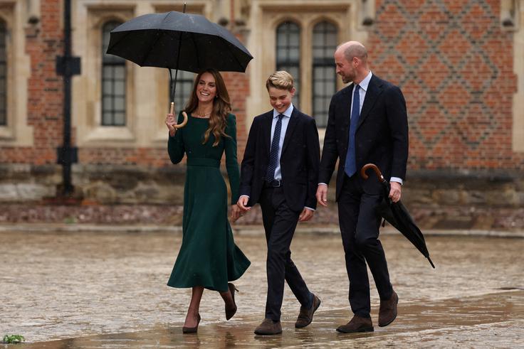princ George, kolidž Eton, šolanje | Foto: Reuters