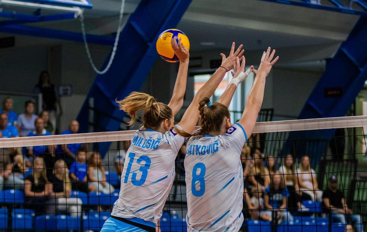 slovenska ženska odbojkaraksa reprezentanca | Slovenke so brez večjih težav preskočile estonsko oviro. | Foto CEV