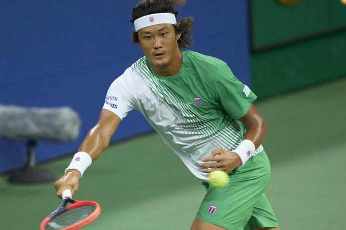 Zhizhen Zhang | Kitajski teniški igralec Zhang Zhizhen je prvi Kitajec, ki je ugnal enega izmed petih najboljših igralcev na svetovni lestvici. | Foto Guliverimage