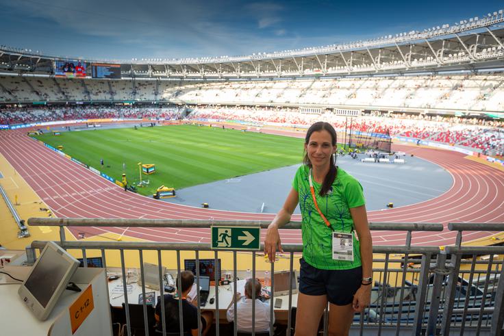 Marija Šestak je kraljica slovenskega troskoka. Mihalinec Zidar obžaluje, da se v karieri ni posvetila tudi tej disciplini. | Foto: Peter Kastelic/AZS