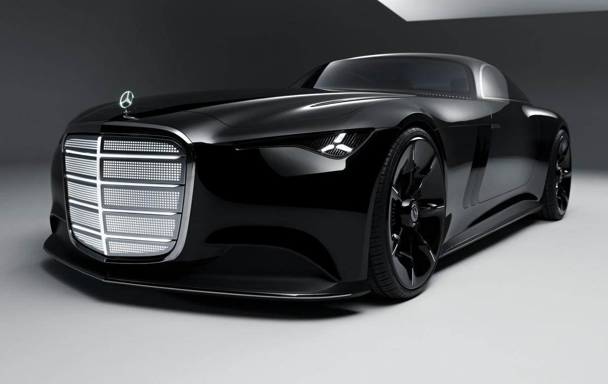 Mercedes vision iconic | Koncept vision iconic z nekaterimi elementi napoveduje oblikovne smernice novega razreda S. | Foto Mercedes-Benz