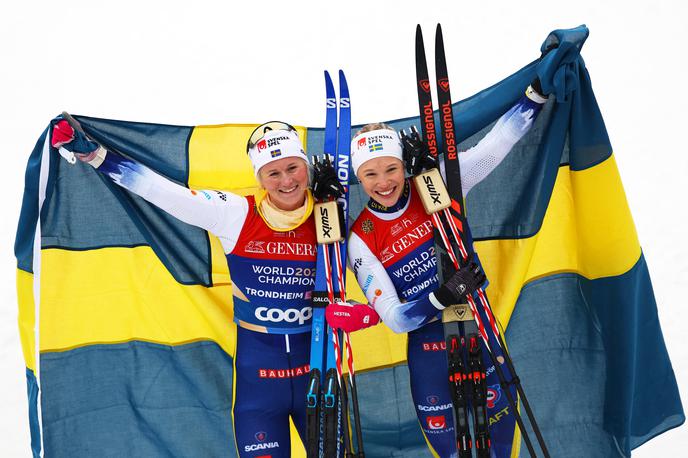 Jonna Sundling & Maja Dahlqvist | Jonna Sundling in Maja Dahlqvist sta upravičili vlogo favoritinj. | Foto Reuters