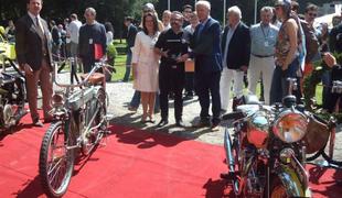 Concorso d'Eleganza: prestižna zmaga za 103 leta star motocikel iz Slovenije