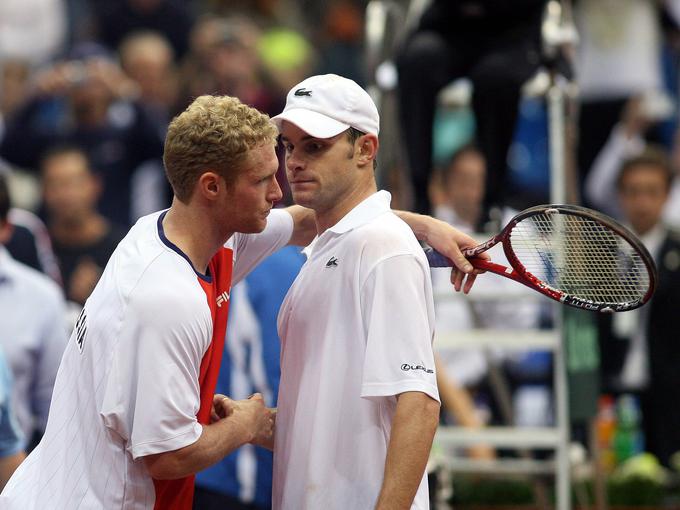 Andyja Roddicka je v odločilnem dvoboju premagal Dimitrij Tursunov. | Foto: Guliverimage