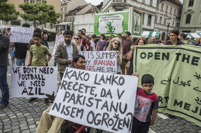 "Kar 86 odstotkov begunk in beguncev je v državah v razvoju. Bogatejše države, med njimi tudi Slovenija, pa ne prevzemajo svojega deleža odgovornosti za njihovo zaščito," pravijo v nevladnih organizacijah. | Foto: 