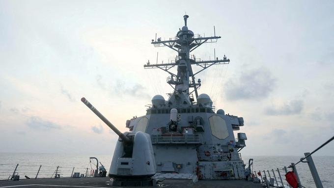Rušilec USS Milius | Foto: Reuters