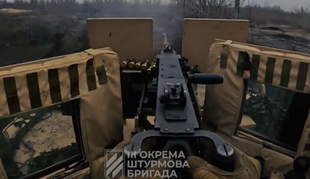 Oglejte si spopad ukrajinskih in ruskih vojakov v Avdijivki #video