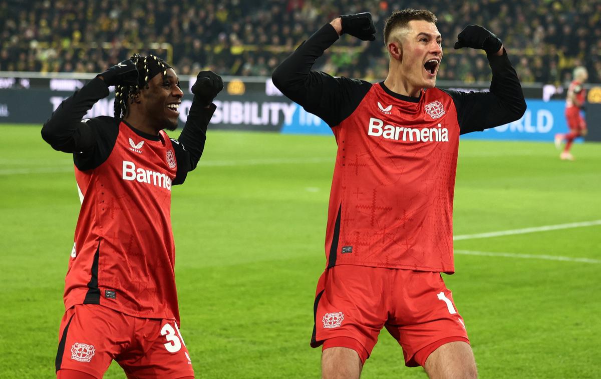 Bayer Leverkusen Patrik Schick | Po drugem zadetki Patrika Schicka je Bayer že sredi prvega polčasa vodil s 3:1. | Foto Reuters