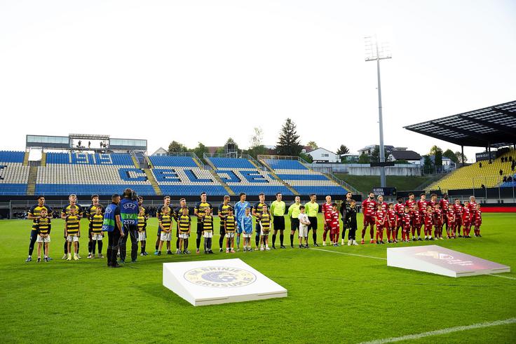 Brinje je šele četrti slovenski drugoligaš, ki je zaigral v finalu pokala. | Foto: Filip Barbalić