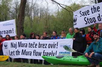 V petek protest za zaščito reke Mure