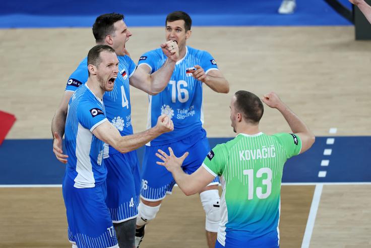 slovenska odbojkarska reprezentanca : Italija, liga narodov | Foto: www.alesfevzer.com