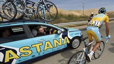 Astana suspendirala kazahstanskega prvaka Bazajeva