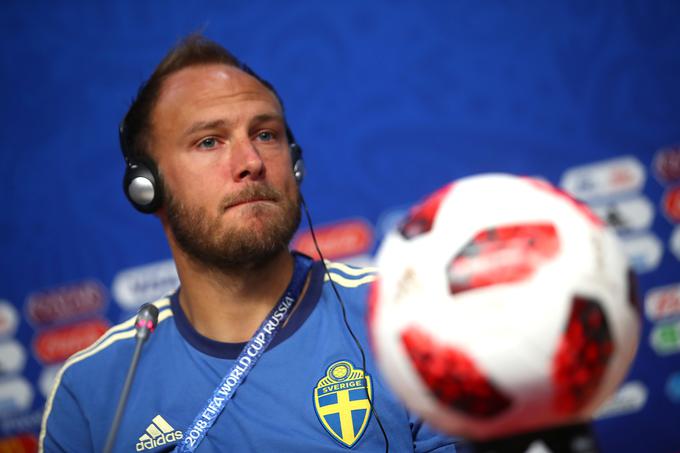 Kapetan Švedske Janne Andersson želi svojemu novorojenčku in ženi podariti zmago nad Angleži. | Foto: Reuters