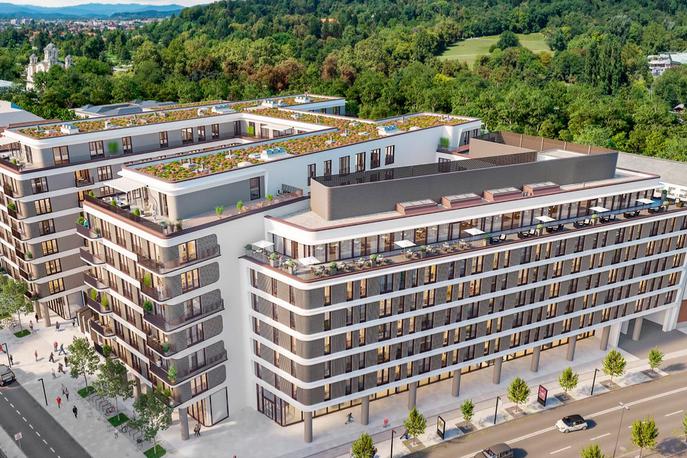 Schellenburg | V projektu Schellenburg bo 125 stanovanj. Njihova cena se bo gibala od pet do osem tisoč evrov za kvadratni meter. | Foto Schellenburg-living.com