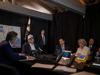 Trump presenečen nad šibkostjo iranskih povračilnih udarcev