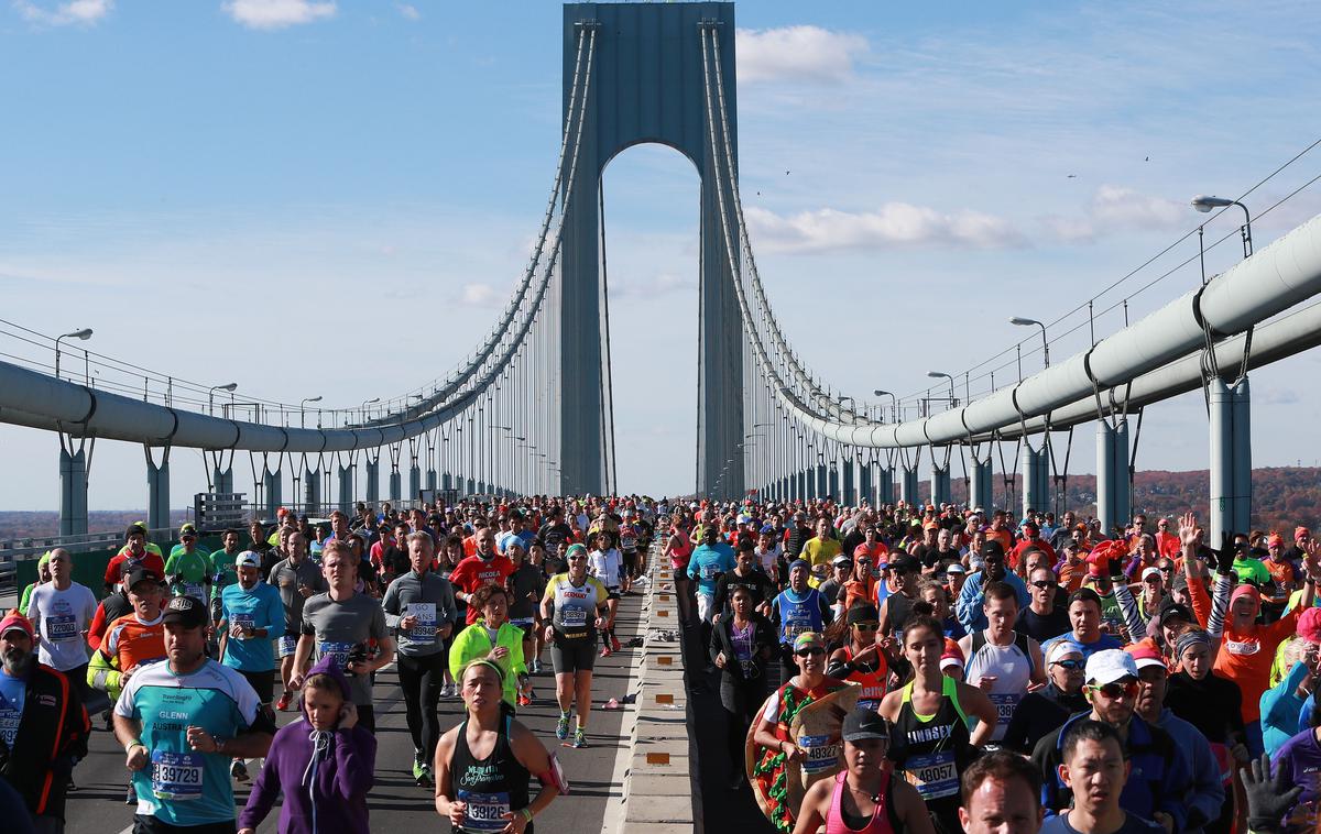 New York maraton | Drugič v zgodovini maratona se bo zgodilo, da prireditve v koledarskem letu ne bo.  | Foto Getty Images