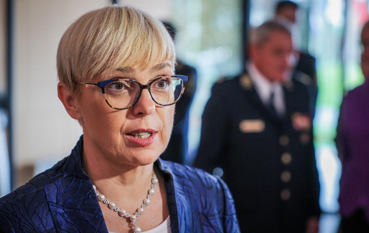 Nataša Pirc Musar | Do aktualnega dogajanja se bo predsednica republike sicer podrobneje opredelila v nagovoru na ponedeljkovi izredni seji državnega zbora, ki se je bo udeležil tudi premier Golob. | Foto STA