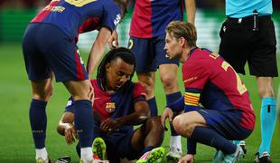 Barcelona na povratni tekmi brez stebra obrambe