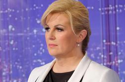 Hrvaška predsednica s pričesko, ki spominja na Jovanko Broz