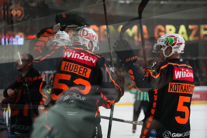 Graz 99ers : Pustertal | Gradec je finalno serijo proti Pustertalu odprl z zmago s 5:1. | Foto Graz99ers