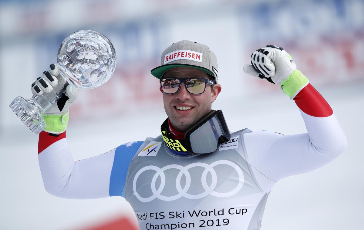 Beat Feuz | Švicar Beat Feuz je ubranil naslov najboljšega v smuku na svetovnem pokalu. | Foto Reuters