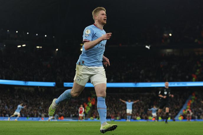 Kevin De Bruyne | Kevin De Bruyne je bil z dvema goloma in asistenco prvo ime tekme na Etihadu. | Foto Reuters