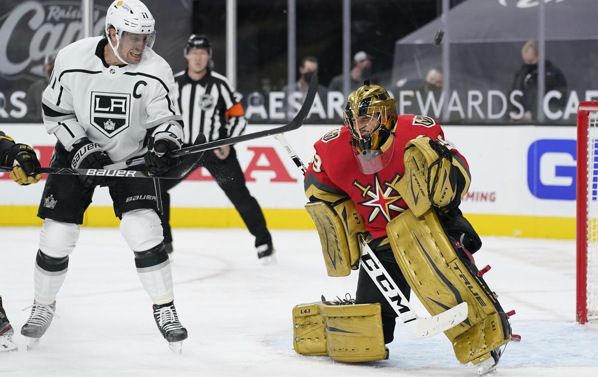 LA KIngs | Kralji iz Los Angelesa so s 4:2 premagali ekipo Golden Knights. | Foto Guliverimage