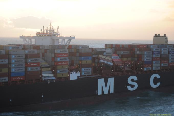 ladja zoe kontejner | Foto: Reuters