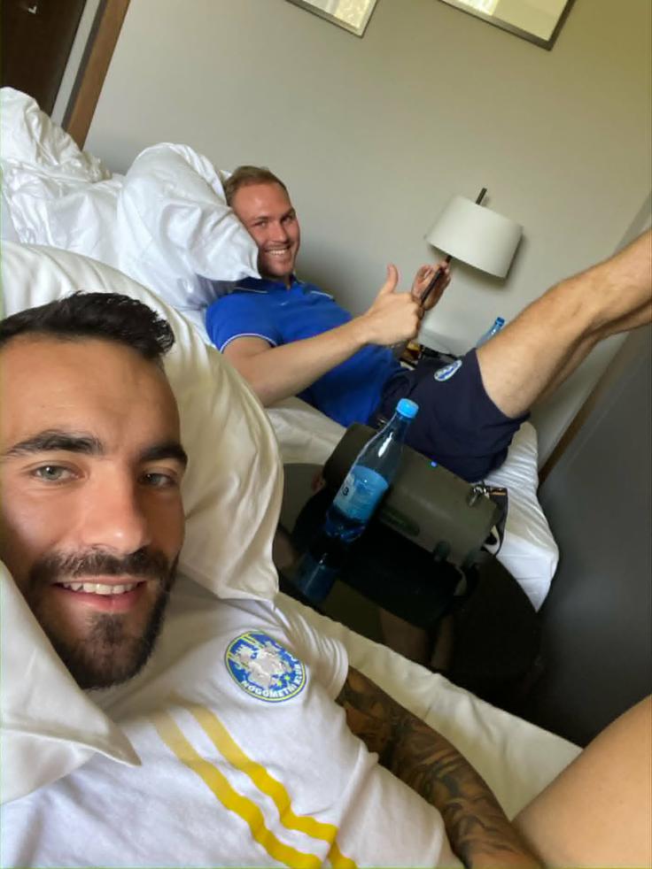 V Erevanu je bil v hotelski sobi z Žanom Benedičičem. | Foto: Osebni arhiv