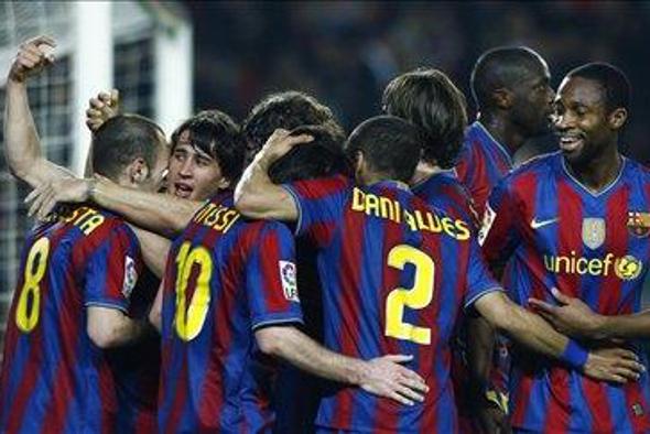 Tudi Barcelona v rdečih številkah