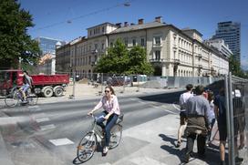 Prenova Gosposvetske ceste v Ljubljani.