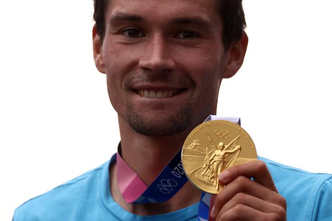 Primož Roglič je dočakal olimpijske sanje. | Foto: Reuters