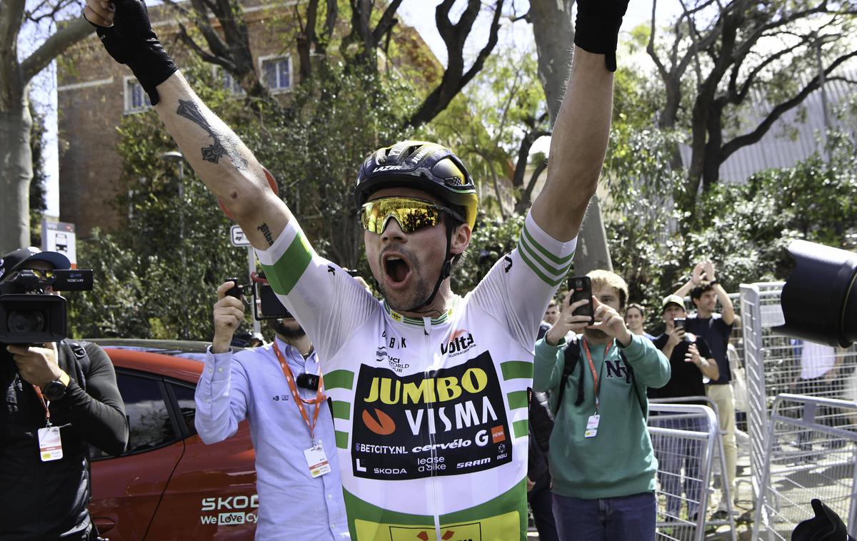 Primož Roglič dirka po Kataloniji 2023 | Primož Roglič je postal edini kolesar v zgodovini, ki je zmagal na šestih od sedmih elitnih enotedenskih dirk. Manjka mu le zmaga na Dirki po Švici.  | Foto Guliverimage