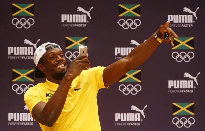 Usain Bolt Rio tiskovka | Foto: Reuters