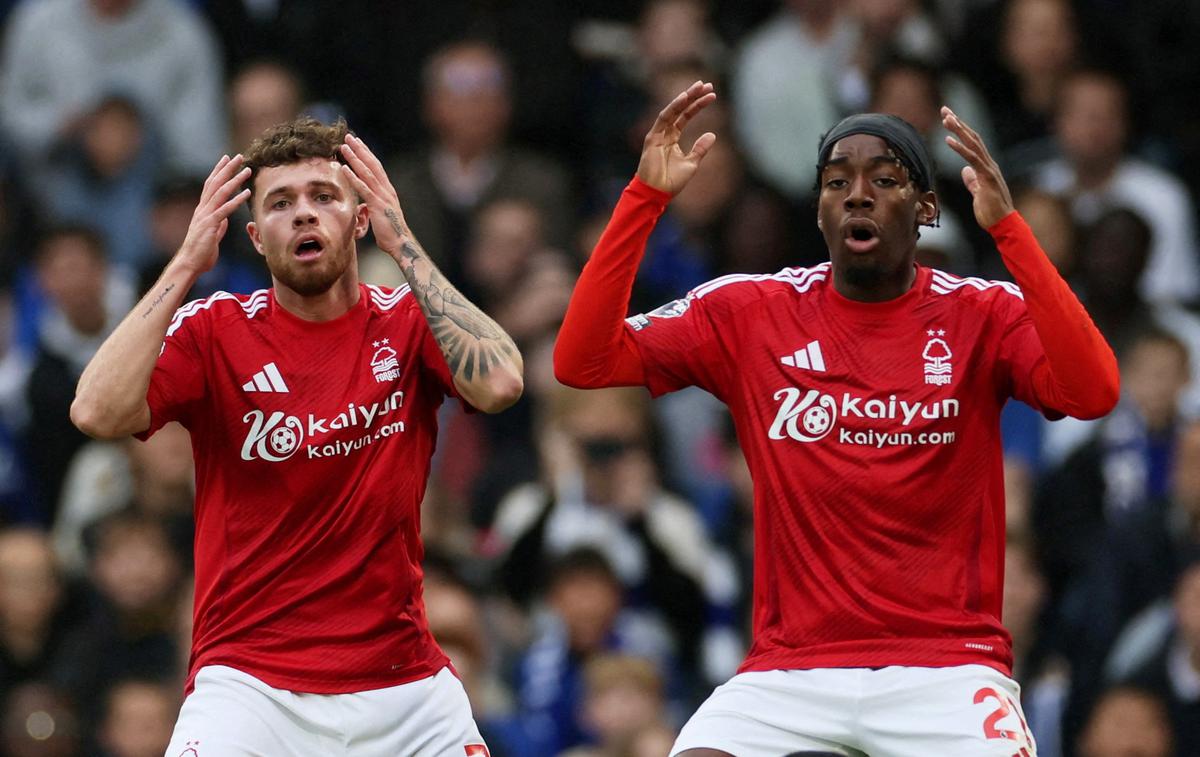 Nottingham Forest  Neco Williams Anthony Elanga | Foto Reuters