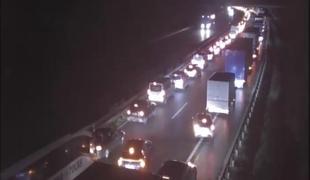 Nova nesreča na primorski avtocesti, obvoz po regionalni cesti