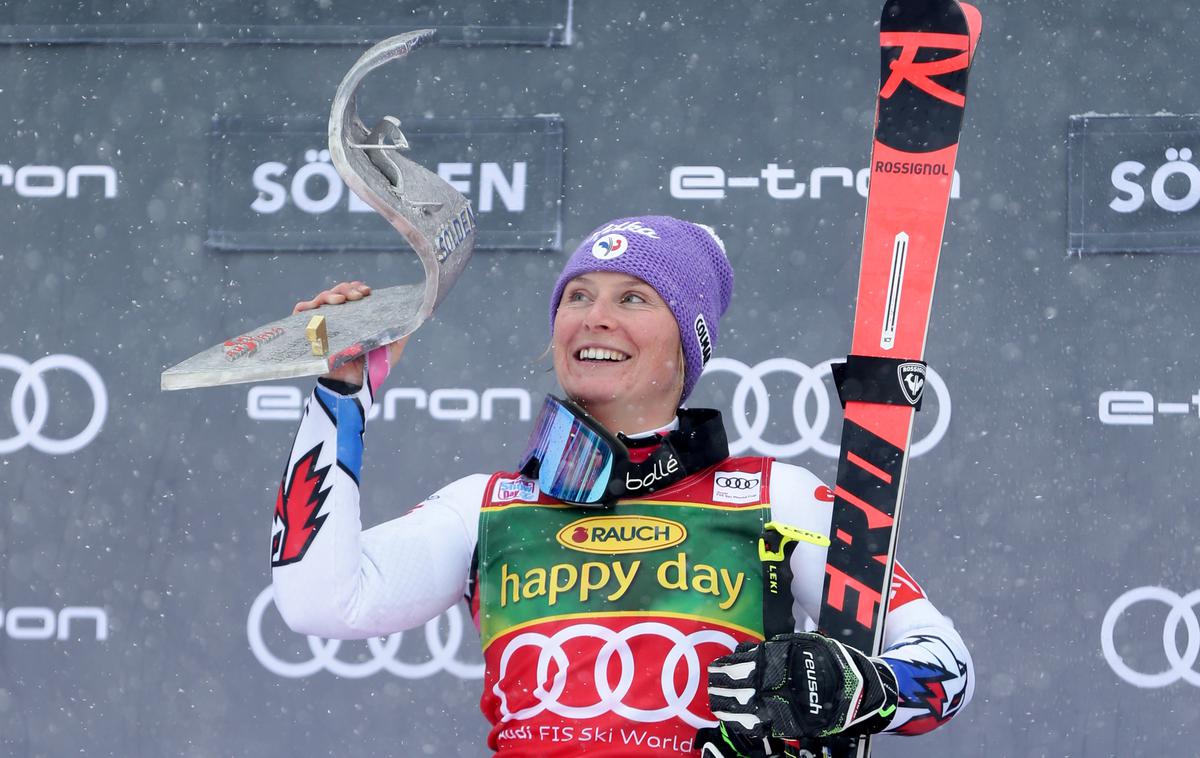 Tessa Worley |  Tessa Worley: prva zmagovalka nove zime. | Foto Reuters