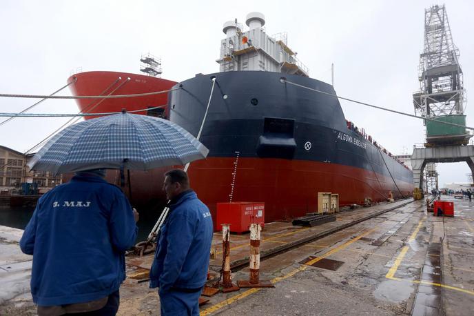 ladjedalnica 3. maj na Reki | Iskra je na Hrvaškem že leta 2019 prevzela ladjedelnico Šibenik, ki zdaj deluje kot Ladjedelnica Iskra. | Foto Pixsell/Nel Pavletic