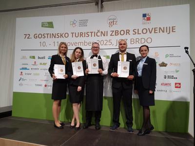 LifeClass Portorož z novimi priznanji na 72. Gostinsko-turističnem zboru Slovenije