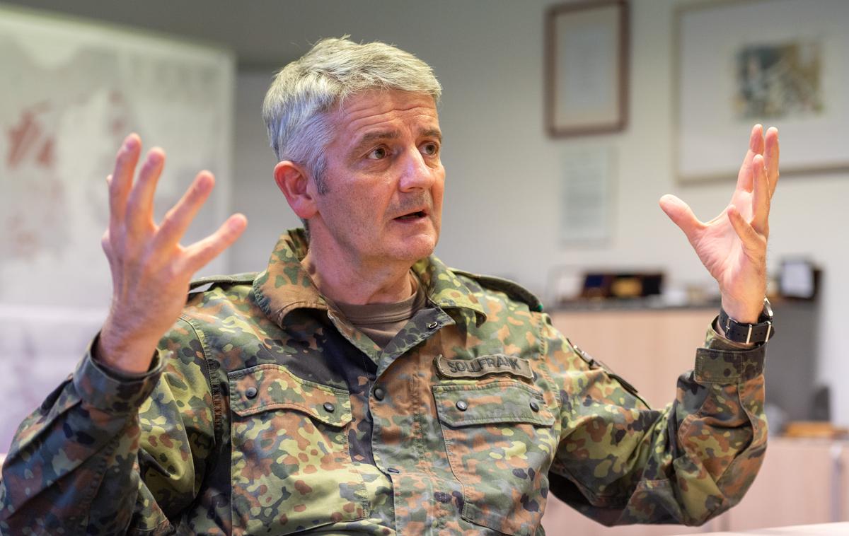 Alexander Sollfrank | Rusija bi lahko obsežen napad na Nato izvedla do leta 2029, že zdaj pa je sposobna izvesti regionalni napad na katero od članic Nata, je prepričan nemški general Alexander Sollfrank. | Foto Guliverimage