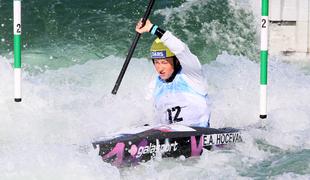 Eva Alina Hočevar in Martin Srabotnik v finalu uvodne tekme svetovnega pokala